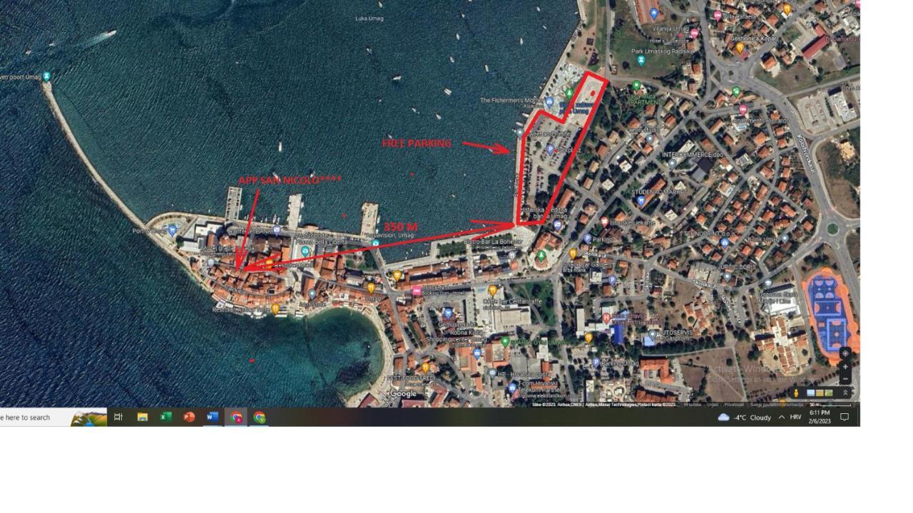 Appartamento San Nicolò Umago Esterno foto
