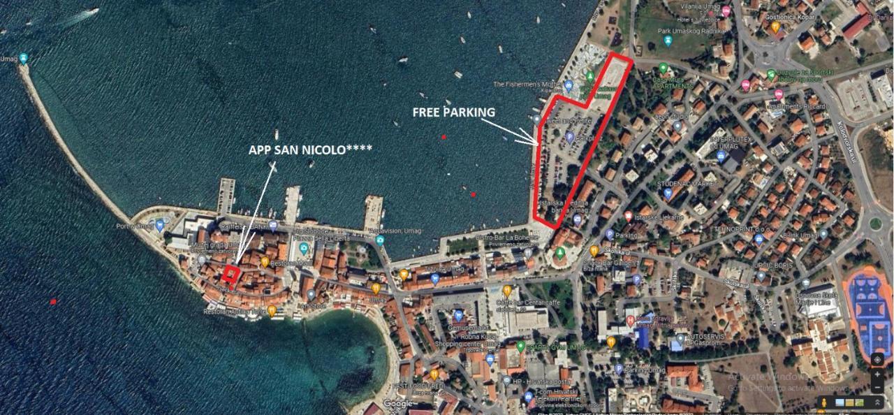 Appartamento San Nicolò Umago Esterno foto